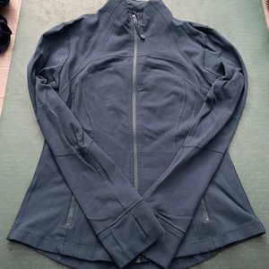Dark teal lululemon zip up size 10